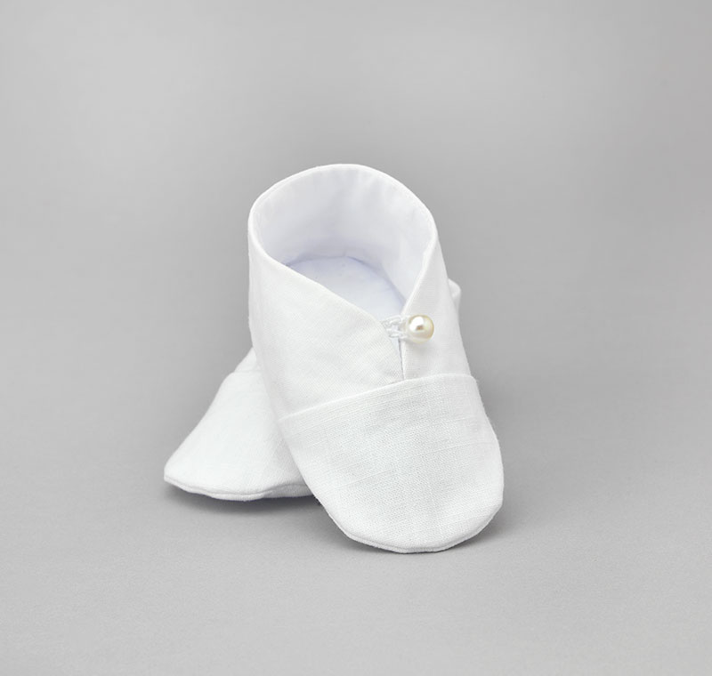 White Christening/Baby Shoes